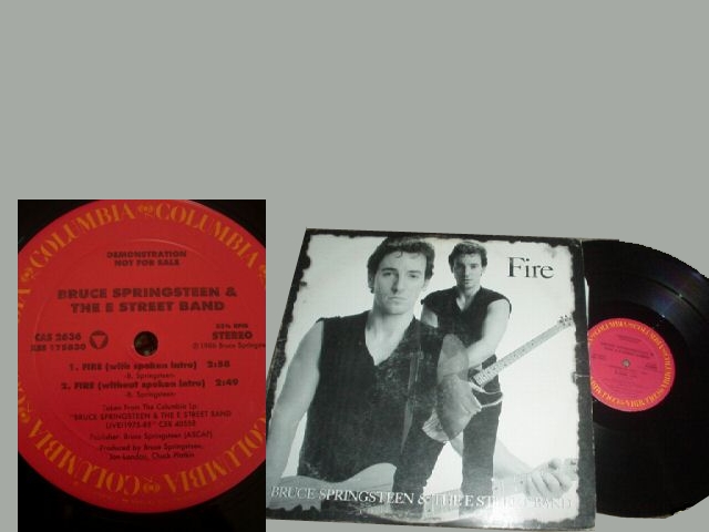 Bruce Springsteen - FIRE (INTRO / NO INTRO) / BECAUSE THE NIGHT - SEEDS